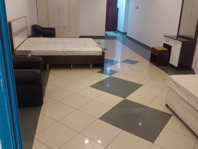 Big Hall Room Available For Rent In Buhairah Corniche Al Majaz 3 Sharjah AED 2000 Per Month